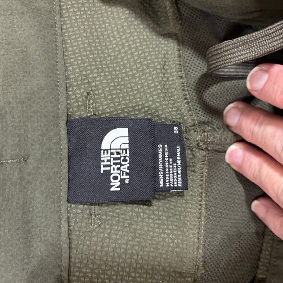 Lot of 2 The North Face Men’s Shorts 38 Gray Olive FlashDry hiking performance - Picture 4 of 12